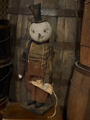 Snowman Boy With Mouse 22